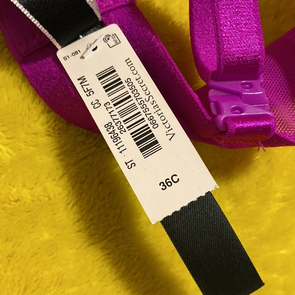 BNWT-VS Lace Shimmer Push Up Bra - Picture 5 of 6